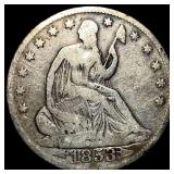 1853-O Silver Half Dollar (Arrows & Rays) LIGHTLY