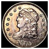 1835 Capped Bust Half Dime CHOICE AU