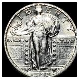 1920-S Silver Standing Liberty Quarter CLOSELY UNC