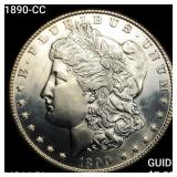 1890-CC Morgan Silver Dollar CHOICE BU PL
