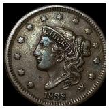 1838 Coronet Head Large Cent CLOSELY  UNCIRCULATE