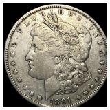 1891-O Silver Morgan Dollar NEARLY  UNCIRCULATED
