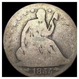 1855-O Silver Half Dollar NICELY CIRCULATED