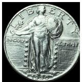 1930 Silver Standing Liberty Quarter  UNCIRCULATE