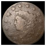 1829 Braided Hair Large Cent NICELY  CIRCULATED