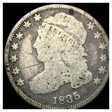 1835 Silver Capped Bust Dime NICELY  CIRCULATED