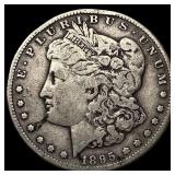 1895-S Silver Morgan Dollar NEARLY  UNCIRCULATED