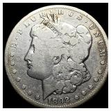 1892-CC Silver Morgan Dollar LIGHTLY  CIRCULATED