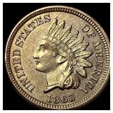 1863 Indian Head Cent CHOICE BU