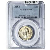 1927-D Standing Liberty Quarter PCGS MS65