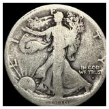 1916-D Walking Liberty Half Dollar NICELY  CIRCUL