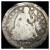 1841-O Silver Seated Liberty Dime LIGHTLY  CIRCUL