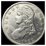 1832 Silver Capped Bust Half Dollar CHOICE AU
