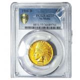 1908-D $10 Gold Eagle PCGS AU55 No Motto