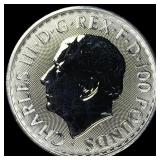 2024 Platinum 1 oz Britannia Â£100 GEM PROOF