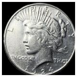 1924-S Peace Silver Dollar UNCIRCULATED