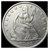 1858-O Silver Half Dollar UNCIRCULATED