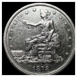 1878-S Silver Trade Dollar CLOSELY  UNCIRCULATED