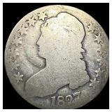 1827 Silver Capped Bust Half Dollar NICELY  CIRCU