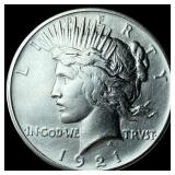 1921 Silver Peace Dollar UNCIRCULATED