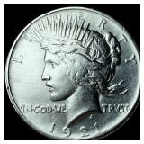 1921 Silver Peace Dollar UNCIRCULATED