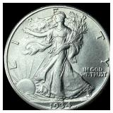 1934-S Silver Walking Liberty Half Dollar  CHOICE