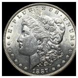 1887 Silver Morgan Dollar UNCIRCULATED