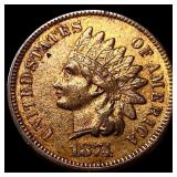1874 RD Indian Head Cent CLOSELY UNCIRCULATED