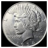 1934-D Peace Silver Dollar CHOICE BU