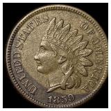 1859 Copper-Nickel Indian Head Cent CLOSELY  UNCI