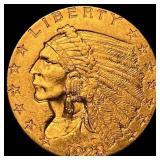 1928 Indian Head Gold $2.50 Quarter Eagle  UNCIRC