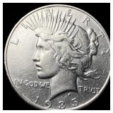 1935-S Silver Peace Dollar UNCIRCULATED