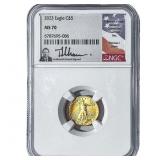 2023 $5 Gold American Eagle 1/10oz NGC MS70