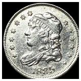 1835 Silver Capped Bust Half Dime CHOICE BU