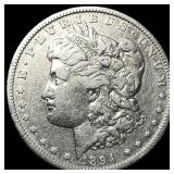 1894-O Silver Morgan Dollar ABOUT  UNCIRCULATED