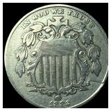 1882 Shield Nickel CLOSELY UNCIRCULATED