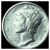1923-S Silver Mercury Dime CLOSELY  UNCIRCULATED