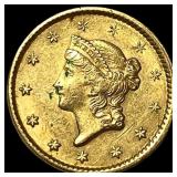 1851 Gold $1 Liberty Head UNCIRCULATED