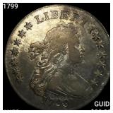 1799 Draped Bust Dollar CLOSELY UNCIRCULATED