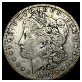 1892-S Silver Morgan Dollar LIGHTLY  CIRCULATED