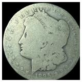 1895-S Silver Morgan Dollar NICELY CIRCULATED