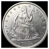 1842 Silver Half Dollar UNCIRCULATED