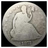 1872-CC Silver Half Dollar NICELY CIRCULATED