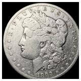 1892-CC Silver Morgan Dollar NEARLY  UNCIRCULATED