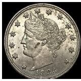 1883 w/Cents Liberty Head Nickel CHOICE BU