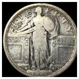 1917 Type 1 Standing Liberty Quarter LIGHTLY  CIR
