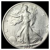 1933-S Silver Half Dollar Walking Liberty  CLOSEL