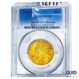 1910-S $10 Gold Eagle PCGS XF45