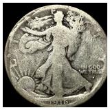 1916-S Walking Liberty Half Dollar NICELY  CIRCUL