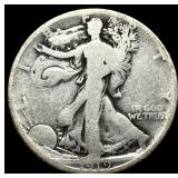 1919-D Silver Walking Liberty Half Dollar  NICELY